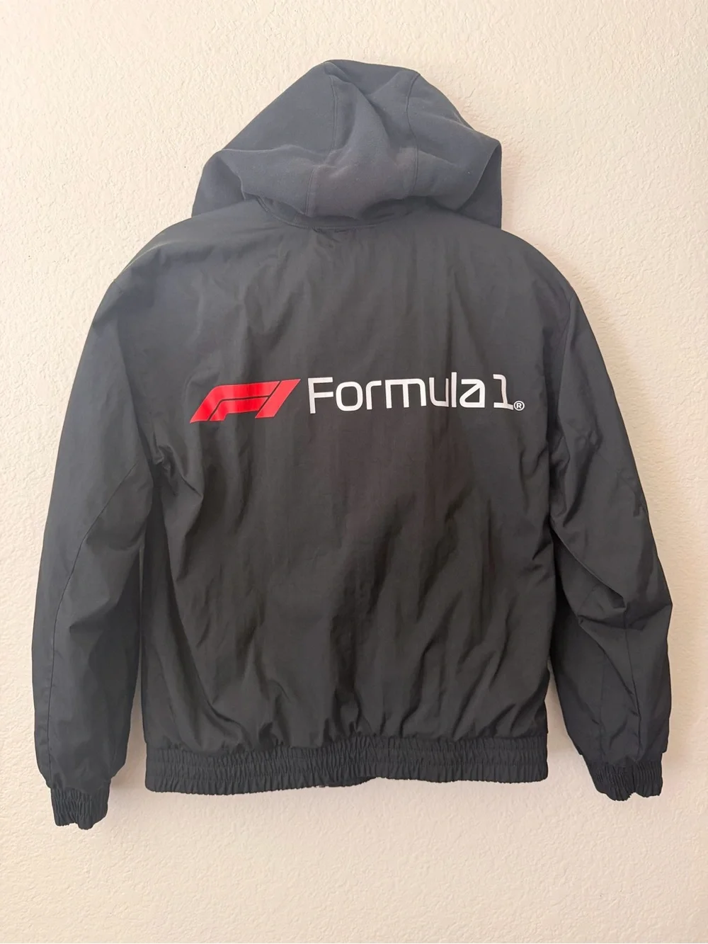 Abercrombie Formula 1 Kids Black Hooded Jacket